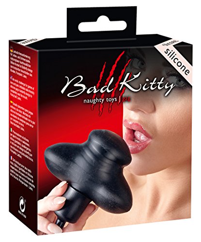 Bad Kitty | Aufblasbarer Knebel, Silikon, schwarz